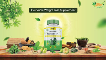 Ayurvedic weight loss supplement with herbs for natural metabolism