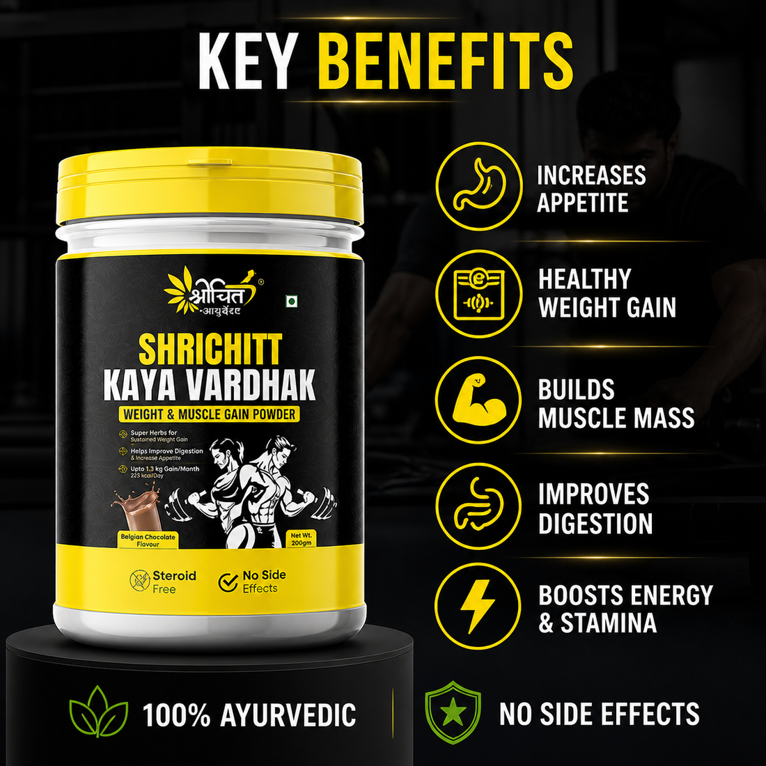 Shrichitt Kaya Vardhak | Ayurvedic Weight Gain Powder