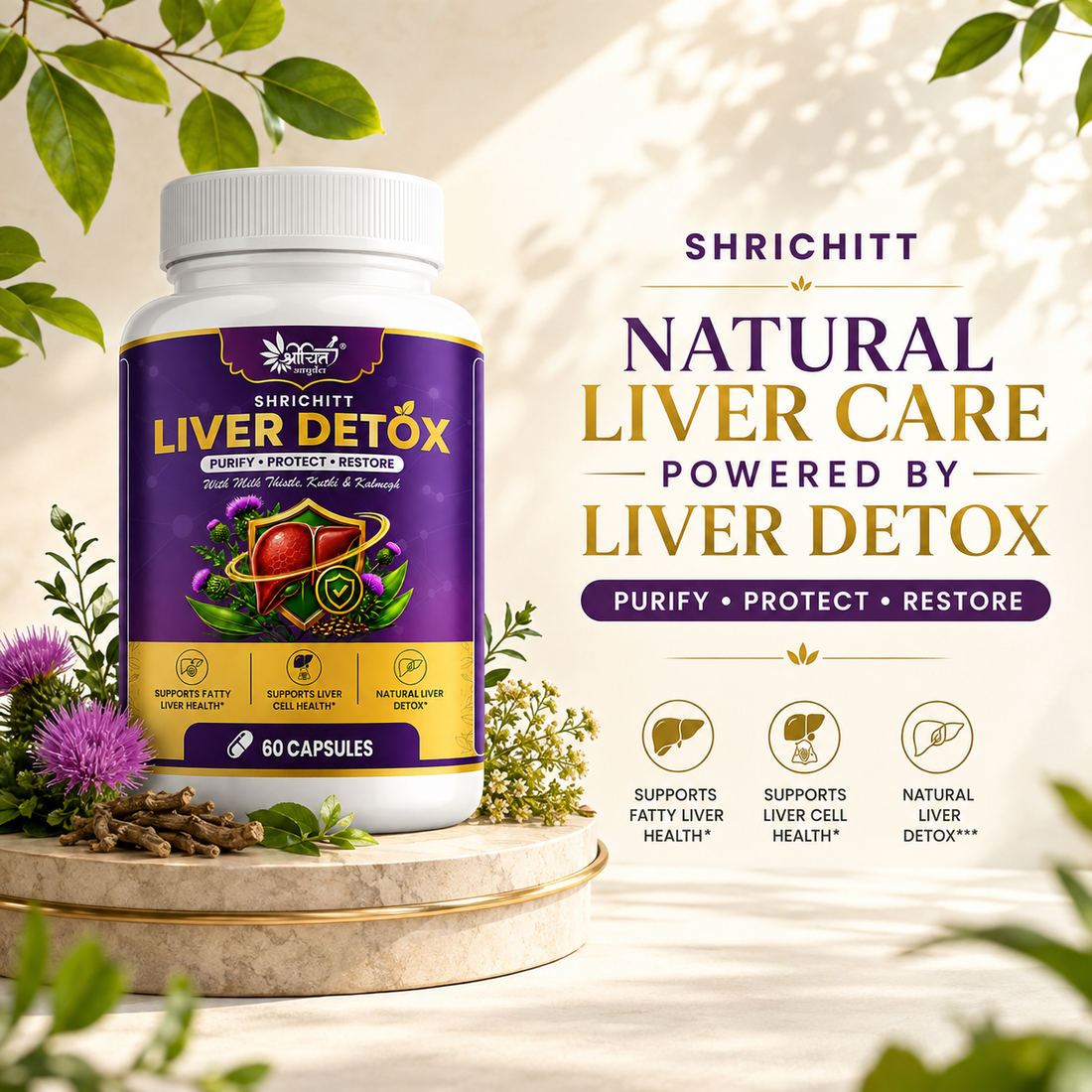 Shrichitt Liver Detox | Ayurvedic Liver & Fatty Liver Support